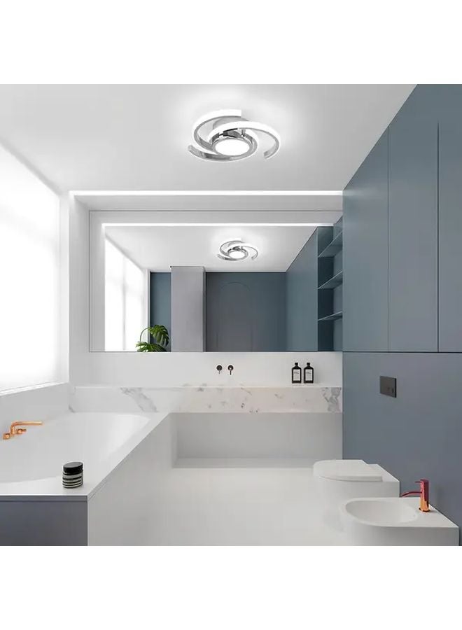 Modern LED Ceiling Light Fixture Golden Three Color Light For Living Room Kitchen - Image 5